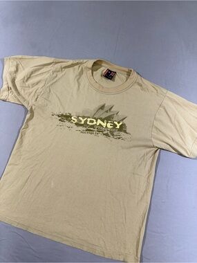Y2K Sydney Opera House Graphic T-Shirt